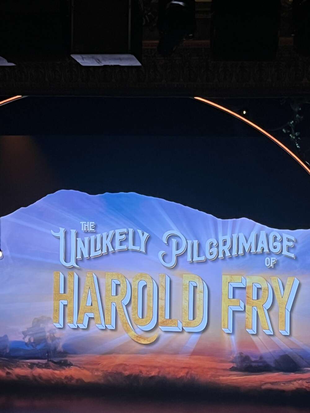 The unlikely Pilgrimage of Harold Fry at Theatre Royal Haymarket
